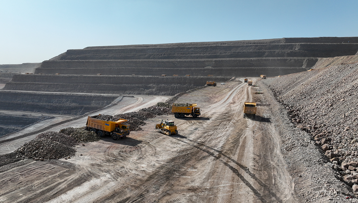 Xinjiang Zhundong open-pit coal mine