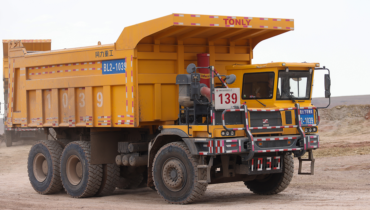 Xinjiang Zhundong open-pit coal mine