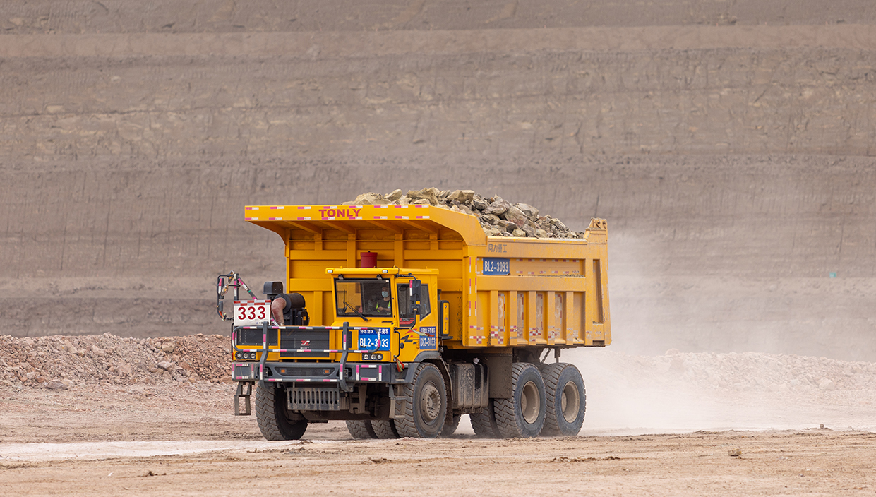 Xinjiang Zhundong open-pit coal mine