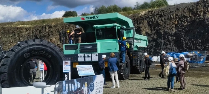 Going Global with Green & Smart Solutions: Tonly Debuts DTE95 Pure Electric Mining Truck at Steinexpo 2026 in Germany